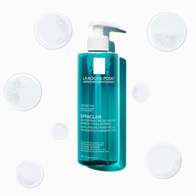 Gel Rửa Mặt & Tắm La Roche-Posay Làm Sạch & Giảm Mụn 400ml
